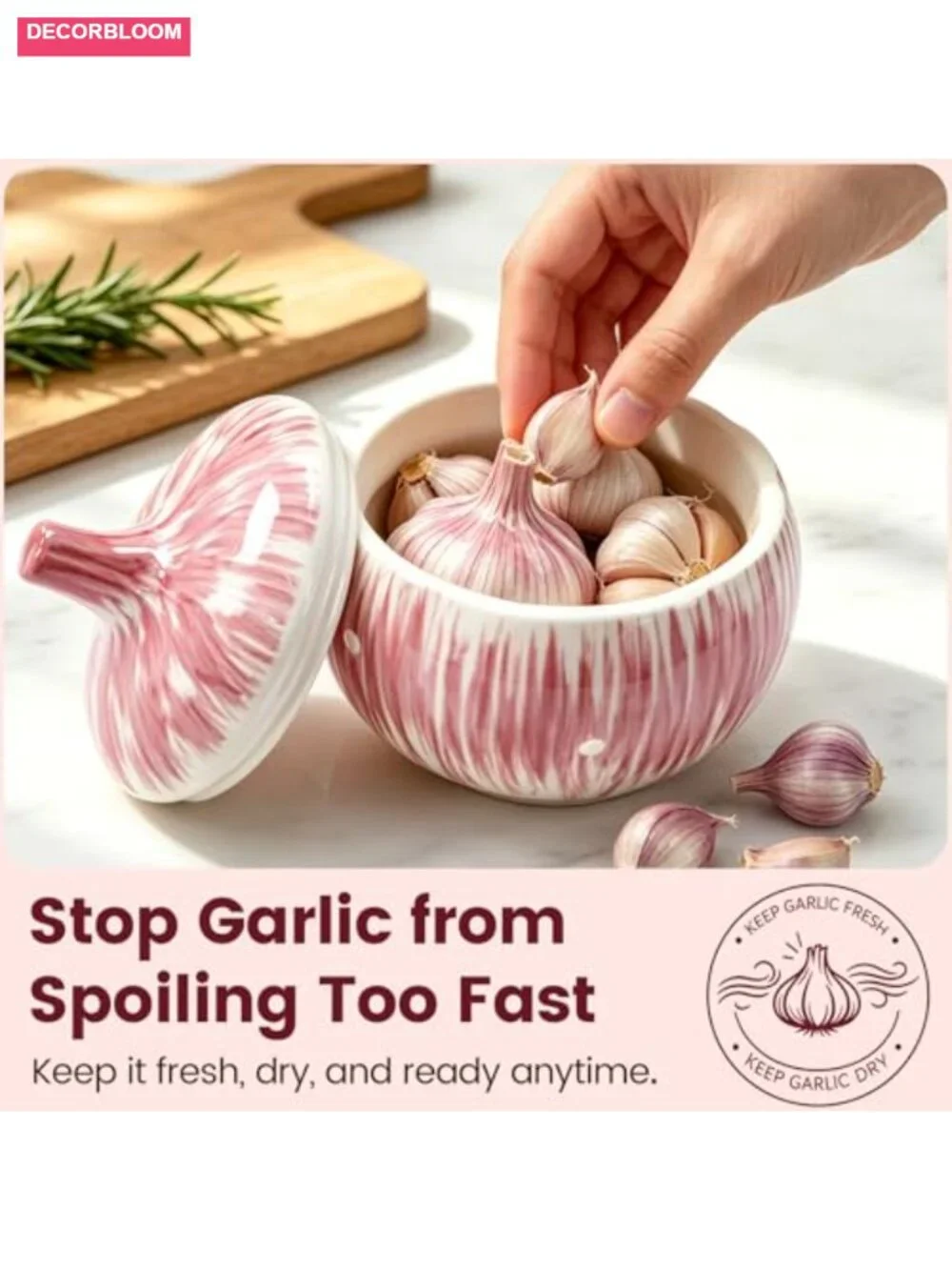 N/A keep garlic